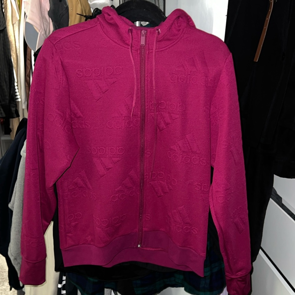 Adidas Zip Up Sweater